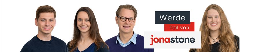 Job pagina header afbeelding met jonastone collega's