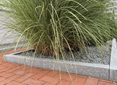 Graskant graniet 4 Granit Classico voortuin gras