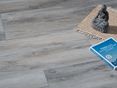 Houtlook platen Canada Lake met Boeddha en yogaboek