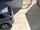 Terras met kwartsietlook platen Bern 3cm met auto en terrascentrum