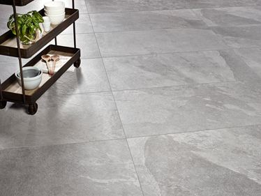 Tegels met leisteen in grijs: Alpine Grey